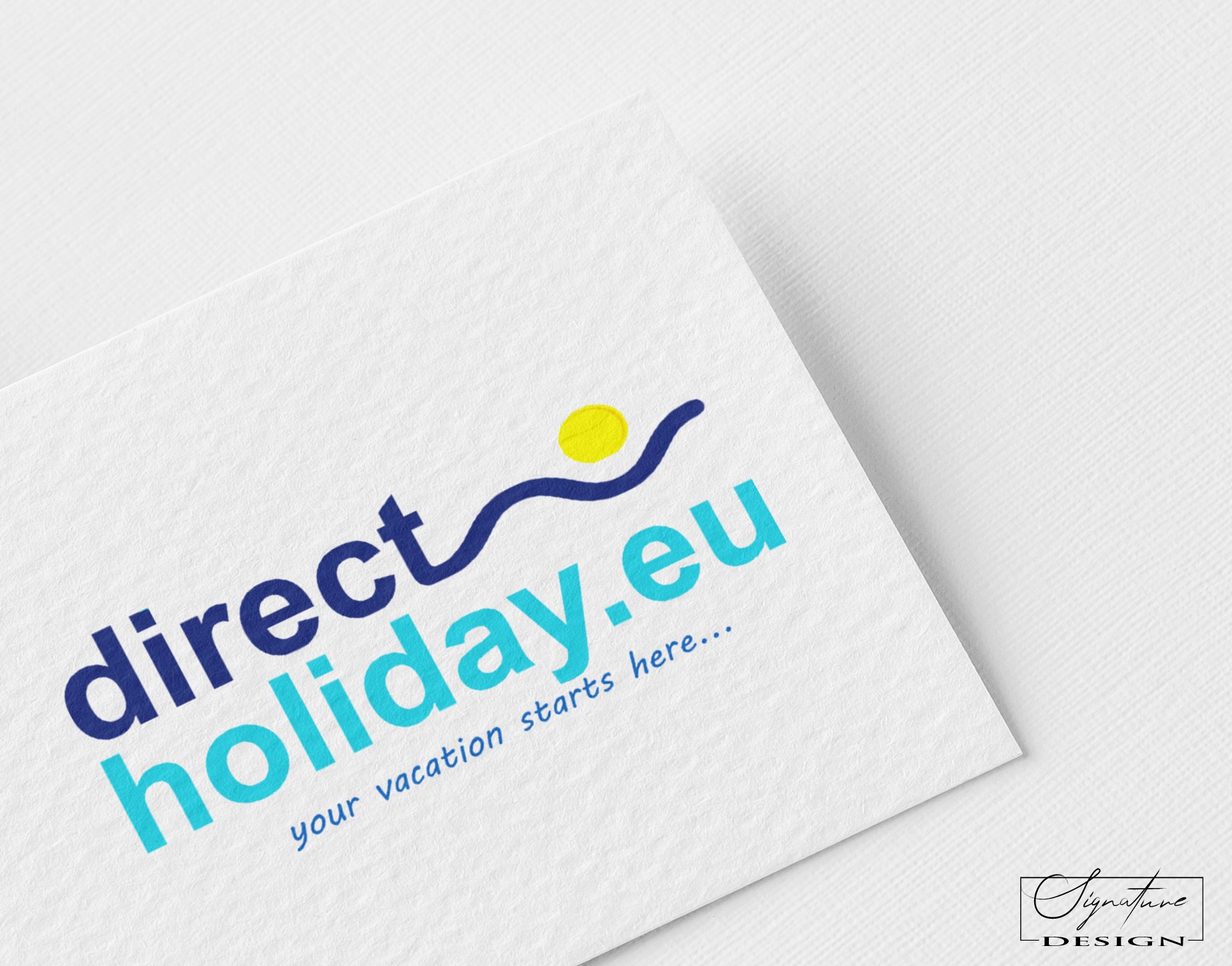 DirectHoliday logo Signature Solutions Design