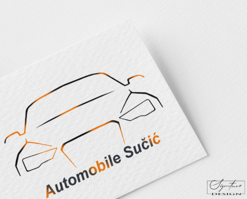 Auto oglasnik Sučić logotip Signature Solutions Design